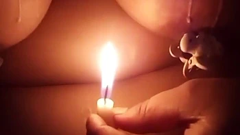 Desi Bhabhi Puts Brush In Her Ass For The First Time