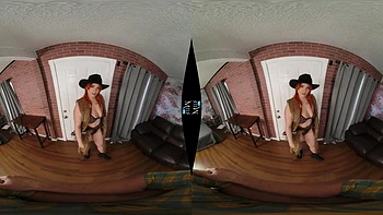 Le gros cul rond de Scarlett en porno VR