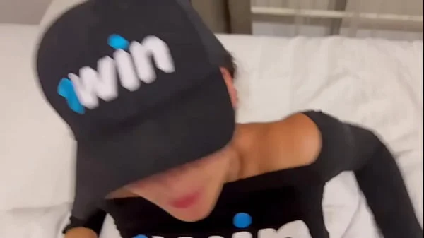 Teen nymph seduced a guy and invited him to visit anal