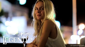 Skinny Teen Karissa Diamond Fucks Herself