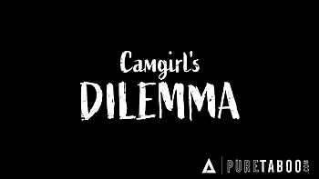 Hermanotrasero sorprende a hermanastra Charlotte Sins en cam - folla tetas grandes y creampie