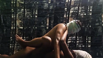 Sexo secreto com o amigo do marido 3 - Foda caseira indiana