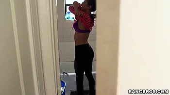 Petite Latina Maid Hardcore Fucked with Facial