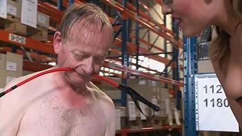 Old man ass fucking humiliating