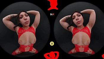 Слоумо хардкор наездница - Алекса в твоей комнате