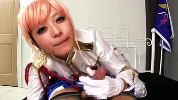 Haruki Sato als Cosplay-Schlampe fickt Doggy und Missionar