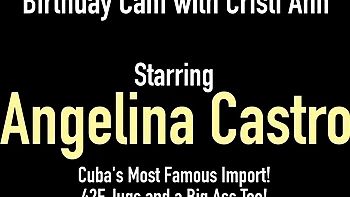 Big tits big ass clip with so hot Angelina Castro and Cristi Ann from Angelina Castro