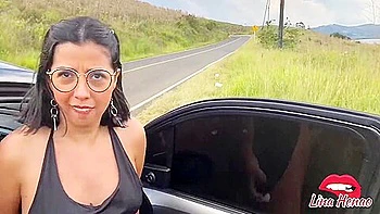 Stiefbruder bringt mich öffentlich zum Abspritzen