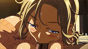 MILF hentai suce et branle avec creampie