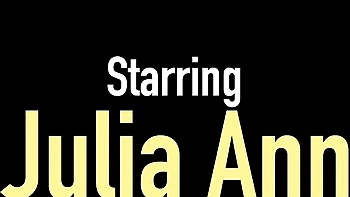 Julia Ann's Busty Blonde Solo Fuck