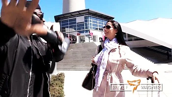 Petite July Sun fucked hard by big cock