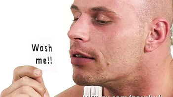 Katy Rose's hardcore blowjob with golden shower