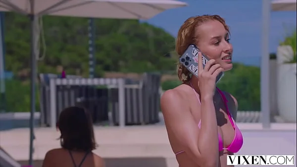 VIXEN Concierge Vanessa steals hotel guest away from his GF