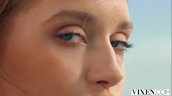 VIXEN Fiery redhead Freya gives her boss' son a free show