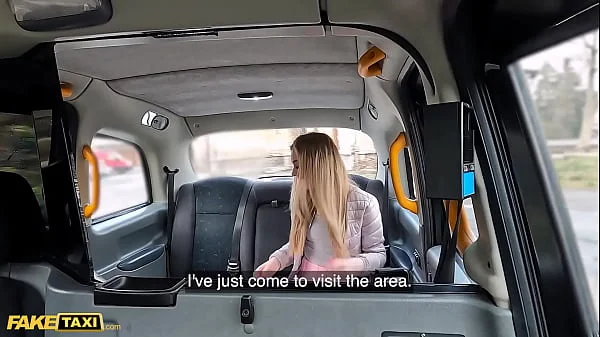 Fake Taxi Tattooed Blonde Brit with Small Tits Fucks Her Italian Cabbie