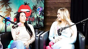 Rachel & Mia Talk Dirty with Sexy Girl-Girl Action