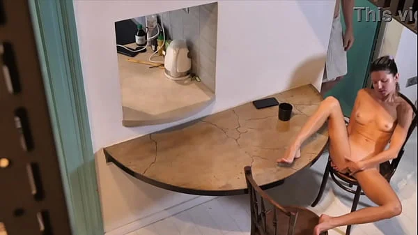 Hidden security camera sex