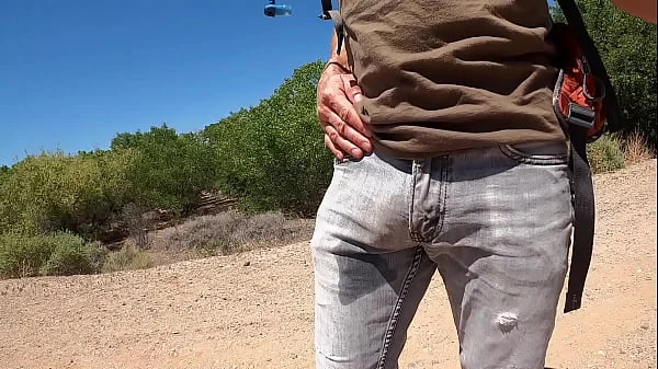 Putting a vibrator in a condom and cumming in public