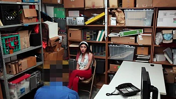 Latino studs Anthony & Angel fuck Latina coworker with wild office BJ