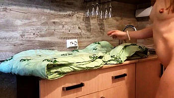 Curvy MILF's Intense Doggy Creampie