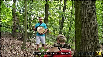 Blonde BBW Cheats Publicly With 2 Strangers On Her Husband