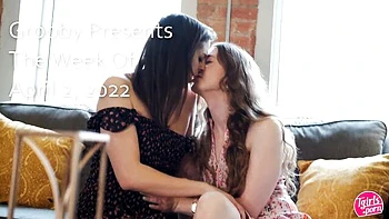 Grooby Girls: Trans Couple Anal & Blowjob