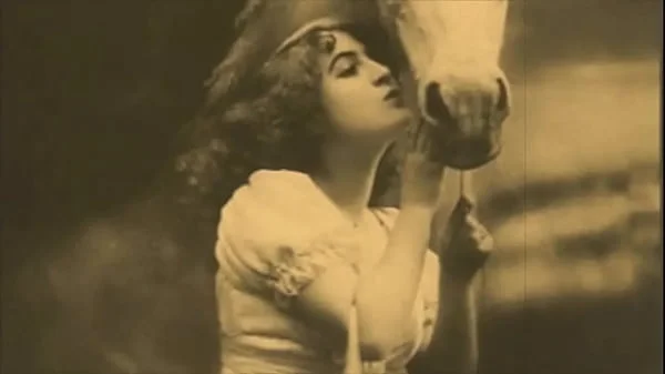 Vintage Babes With Pets