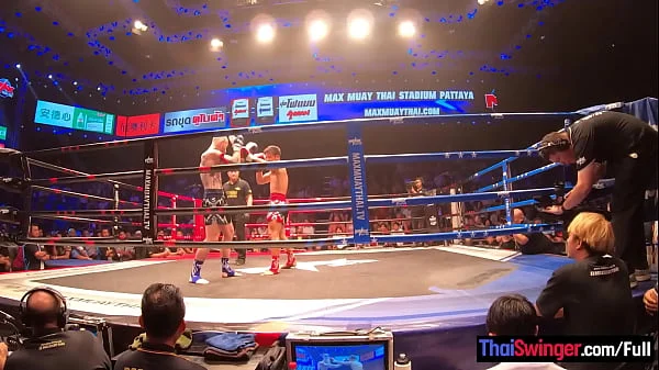 Muay Thai fight night and horny sex after for this big ass Thai girlfriend hottie