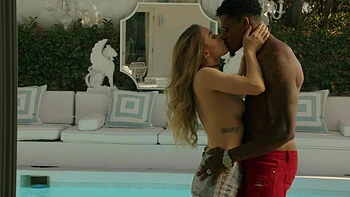 Big-dicked bad boys pound Sinderella's tight holes in a wild interracial orgy