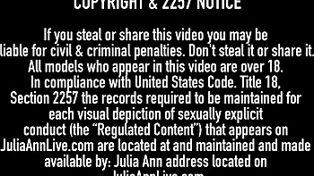 Watch extravagant Julia Ann and Nikki Hunter's video