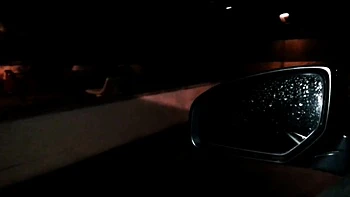 Outdoor blowjob in public