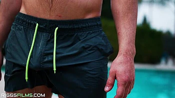 Sloppy blowjob clip with voluptuous Zac Wild and Fit Kitty from Riggs Films