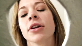 Spicy Sierra and Britney's glory hole porn
