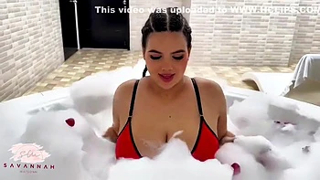 Rough Sex In The Jacuzzi With My Stepdad-in-law - Squirt With Savannah Watson